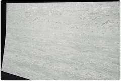MCM Flexible Stone Panel – Silver Grey Vein-Cut Travertine