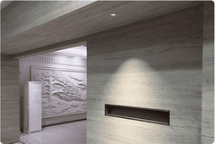 MCM Flexible Stone Panel – Italian Grey Wood Vein Travertine