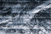 MCM Flexible Stone Panel – Dark Marble Blue 3D Fluted