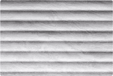 MCM Flexible Stone Panel – Splashing Waves Grey 3D Fluted Marble