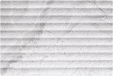 MCM Flexible Stone Panel – Shangri-La White 3D Fluted Marble