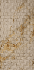 MCM Flexible Stone Panel – Honey Gold Travertine Mosaic