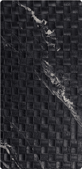 MCM Flexible Stone Panel – Nero Marquina Mosaic