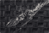 MCM Flexible Stone Panel – Nero Marquina Mosaic