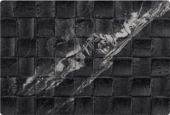 MCM Flexible Stone Panel – Nero Marquina Mosaic