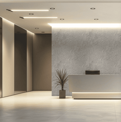 MCM Gilded Wall Panel – Silver Foil Finish