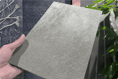 MCM Gilded Wall Panel – Silver Foil Finish
