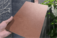 MCM Flexible Stone Panel – Metallic Suede Finish