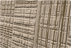 MCM Flexible Stone Panel – Carved Wood Block