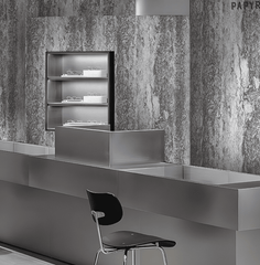 MCM Flexible Stone Panel – Urban Grey Striated Granite