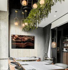 MCM Flexible Stone Panel – Flowing Sand Brown Linear Stone