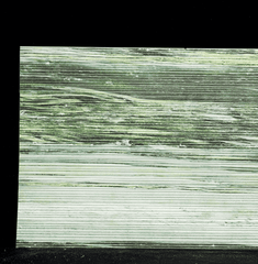 MCM Flexible Stone Panel – Sage Green Linear Ribbed Stone