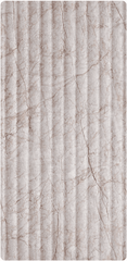 MCM Flexible Stone Panel – Crimson Blossom Marble 3D Fluted