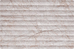 MCM Flexible Stone Panel – Crimson Blossom Marble 3D Fluted