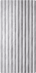 MCM Flexible Stone Panel – Splashing Waves Grey 3D Fluted Marble