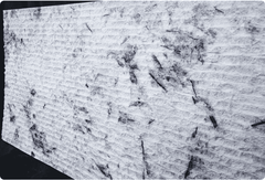 MCM Flexible Stone Panel – Snow Fox Chiseled Marble