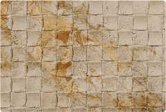 MCM Flexible Stone Panel – Honey Gold Travertine Mosaic