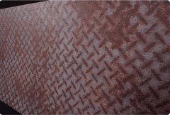 MCM Flexible Stone Panel – Rusted Diamond Plate