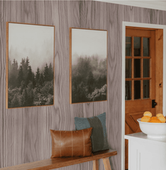 MCM Flexible Stone Panel – Muted Taupe Oak