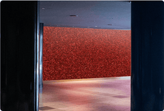 MCM Gilded Metallic Panel – Imperial Red
