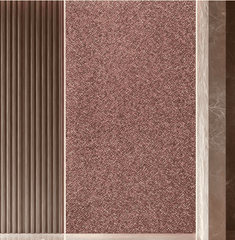 Gilded Metallic Wall Panel – Rose Gold Glitter Finish