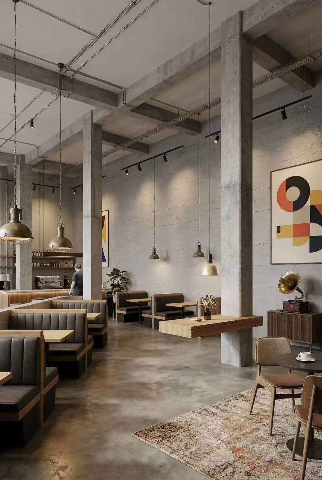 The Brief: An Industrial Restaurant That Doesn't Feel Cold