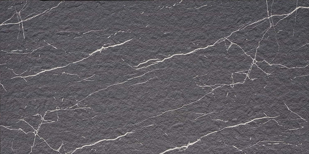 MCM Black Marble Panel — 600 × 1200 mm