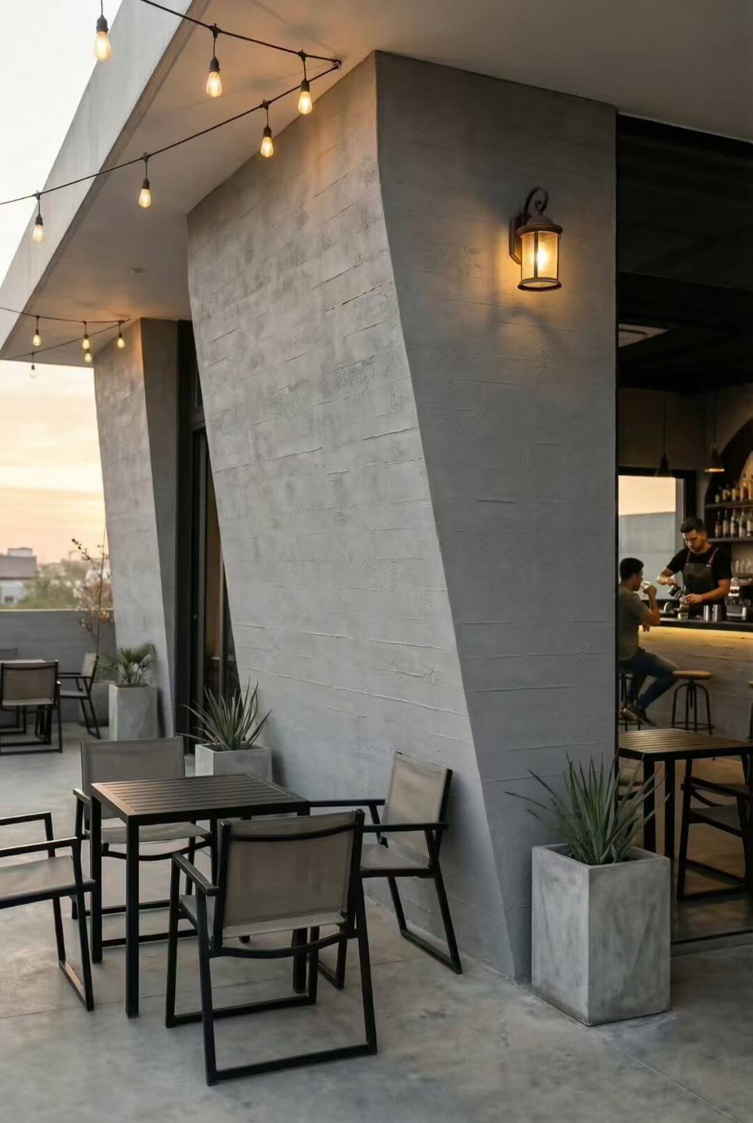 Curved Columns and Outdoor Terraces: Where Flexibility Matters